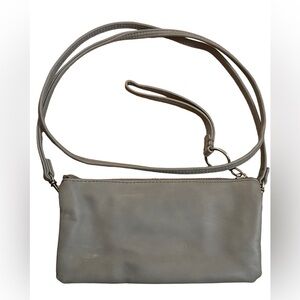 Universal Thread Goods Co. Wristlet Handbag Crossbody Grey 8” x 4”